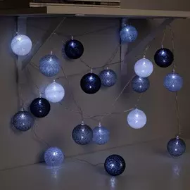 Гирлянда - нить, 5 м с насадками