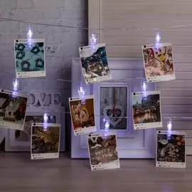 Гирлянда-нить, 4.5 м с насадками