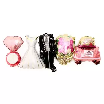 Гирлянда из фольгированных шаров 38