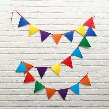 Гирлянда на ленте