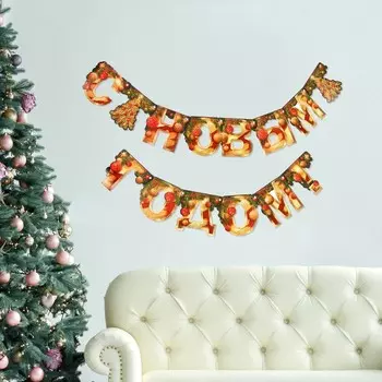 Гирлянда на люверсах