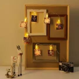 Гирлянда светодиодная с прищепками