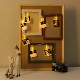 Гирлянда с прищепками