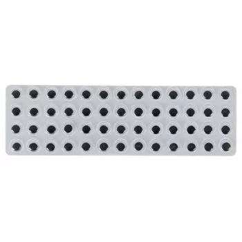 Глазки на клеевой основе, набор 52 шт., размер 1 шт. — 0,8 см