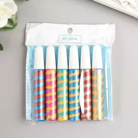 Глиттер клеевой 3d