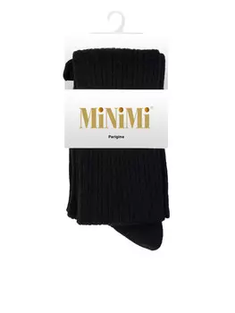 Гольфины Mini parigina JACQUARD VAR.1 180 (гольфины шерсть) Nero