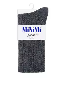 Гольфины Mini parigina JACQUARD VAR.2 480 (гольфины шерсть) Grigio Scuro Melange