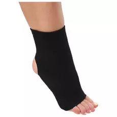 Голеностоп гимнастический grace dance, р. м, цвет черный