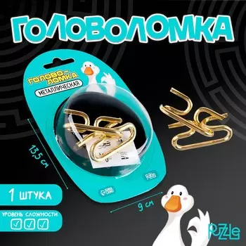 Головоломка металлическая