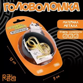 Головоломка металлическая