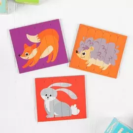 Головоломка. собери 6 картинок