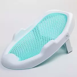 Горка для купания, цвет белый/зеленый