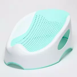 Горка для купания силиконовая, цвет голубой