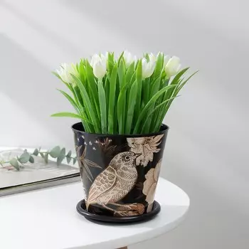 Горшок для цветов доляна