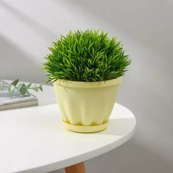 Горшок для цветов с поддоном