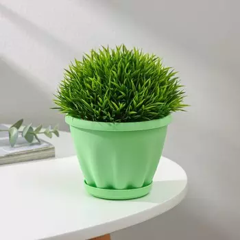 Горшок для цветов с поддоном