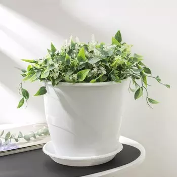 Горшок для цветов с поддоном