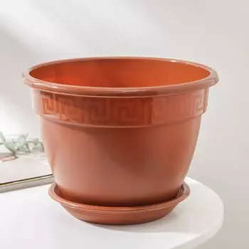 Горшок для цветов с поддоном