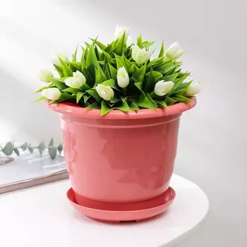 Горшок для цветов с поддоном доляна