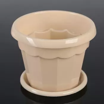 Горшок для цветов с поддоном доляна