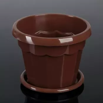 Горшок для цветов с поддоном доляна
