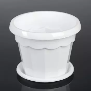 Горшок для цветов с поддоном доляна