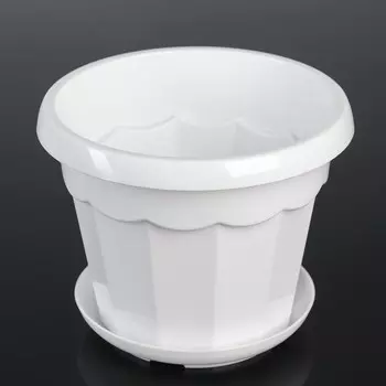 Горшок для цветов с поддоном доляна