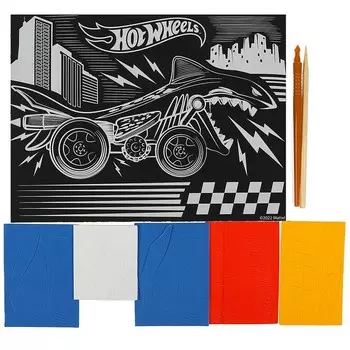 Гравюра Хот Вилс, МУЛЬТИ АРТ DECORSCRATCH-HW2