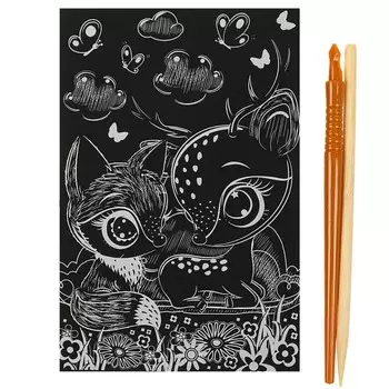 Гравюра МУЛЬТИ АРТ SCRATCH-10X15LIS