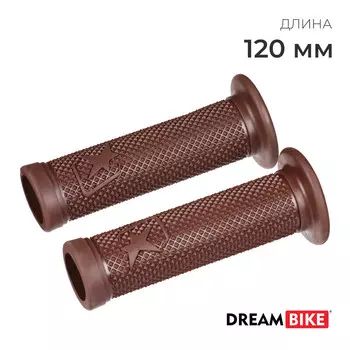 Грипсы dream bike, 120 мм, коричневые