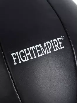 Груша боксерская пневматическая на растяжках fight empire, черная