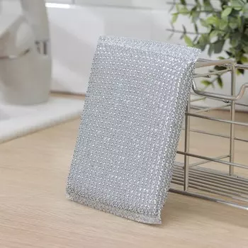 Губка для мытья посуды доляна