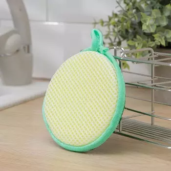 Губка для мытья посуды доляна