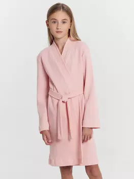 Халат для девочек в розовом цвете