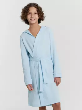 Халат для мальчиков в голубом цвете