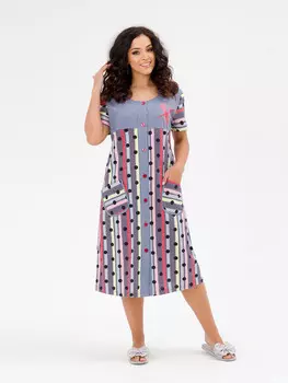 Халат флора