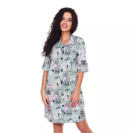 Халат-рубашка туфелька