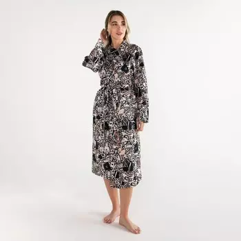 Халат удлиненный