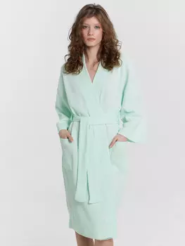 Халат женский мятный