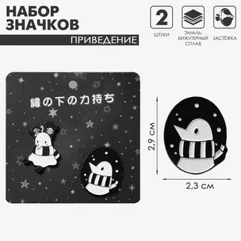 Набор значков (2 шт.)