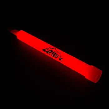 Неоновые светящиеся палочки, 15 см, красный