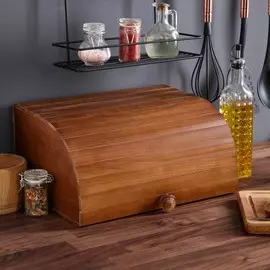 Хлебница деревянная