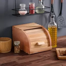 Хлебница деревянная