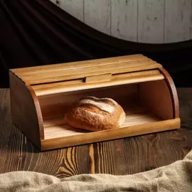 Хлебница деревянная