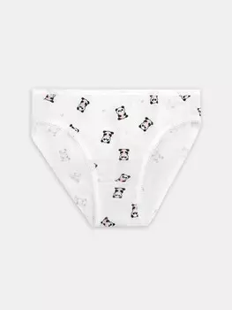 Хлопковые трусики для девочек в расцветке