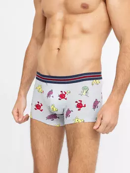 Хлопковые трусы-боксеры