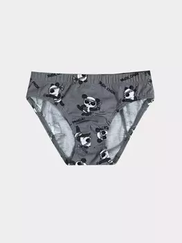 Хлопковые трусы-плавки в расцветке