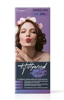 Hollywood color Крем-краска № 6.32 Angelina золотисто-коричневый