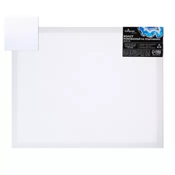 Холст на подрамнике calligrata, хлопок 100%, 1.64050 см, акриловый грунт, мелкозернистый, 280 г/м