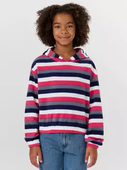 Худи для девочек в полоску